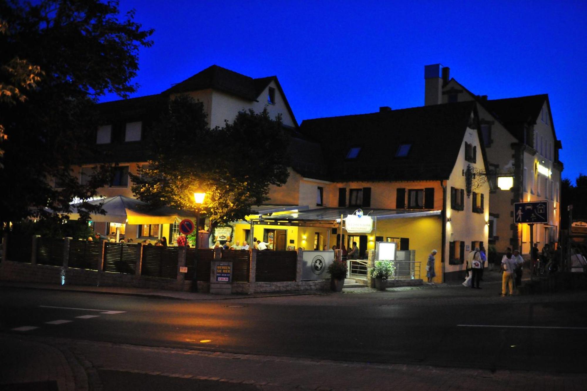 Hotel-Gasthof Weisses Ross Schwaig bei Nurnberg Luaran gambar